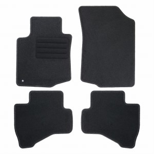Basic Fussmatten passend für Toyota Aygo I 2005-2014 Schwarz