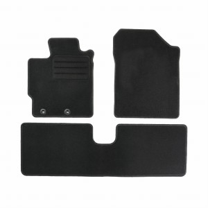 Basic Fussmatten passend für Toyota Yaris III 2014- Schwarz