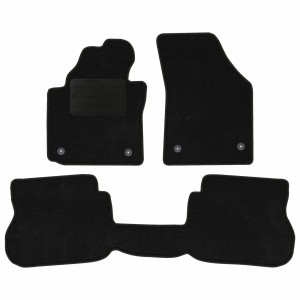 Basic Fussmatten passend für VW Caddy III 2003- Schwarz