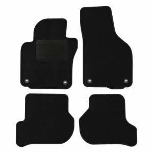 Basic Fussmatten passend für VW Golf V 2003-2008 Schwarz