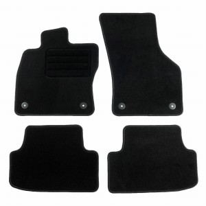 Basic Fussmatten passend für VW Golf VII 2012- Schwarz