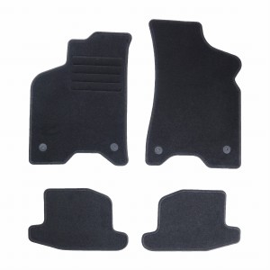 Basic Fussmatten passend für VW Lupo 1998-2005 Schwarz