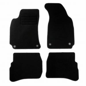 Basic Fussmatten passend für VW Passat B5 [3B 3BG] 1996-2005 Schwarz