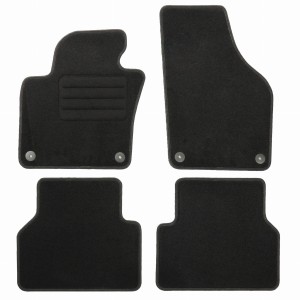 Basic Fussmatten passend für VW Tiguan [5N] 2007-2015 Schwarz