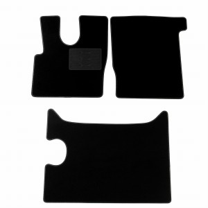 Carbon Fussmatten passend für DAF XF Euro6 Schaltgetriebe 2013-