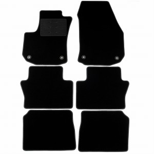 Carbon Fussmatten passend für Opel Zafira B 7-Sitzer 2005-2011