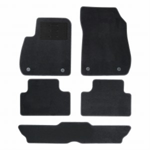 Carbon Fussmatten passend für Opel Zafira C 7-Sitzer 2012-