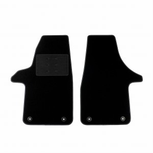 Carbon Fussmatten passend für VW Transporter T5 [Multivan Caravelle] 2003-2015
