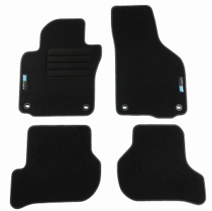 Logo Fussmatten passend für VW Golf V 2003-2008