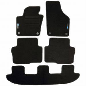 Logo Fussmatten passend für VW Sharan II 7-Sitzer 2010-
