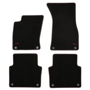 Sport Fussmatten passend für Audi A8 D3 [4E] 2002-2009