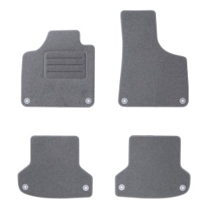 Basic Fussmatten passend für Audi A3 8P 2003-2013 Grau