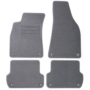 Basic Fussmatten passend für Audi A4 B7 [8F] 2004-2008 Grau