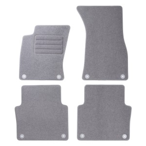 Basic Fussmatten passend für Audi A8 D3 [4E] 2002-2009 Grau