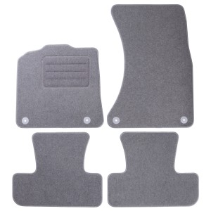 Basic Fussmatten passend für Audi Q5 8R 2008-2017 Grau