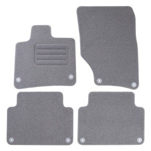 Basic Fussmatten passend für Audi Q7 4L 2005-2015 Grau