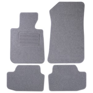 Basic Fussmatten passend für BMW 1 E87 2004-2013 Grau