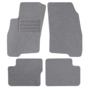 Basic Fussmatten passend für Fiat Grande Punto 2005-2009 Grau