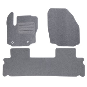 Basic Fussmatten passend für Ford Galaxy II 5-Sitzer 2006-2012 Grau