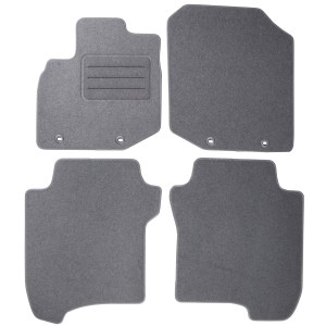 Basic Fussmatten passend für Honda Jazz III 2008-2013 Grau