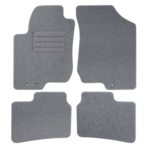 Basic Fussmatten passend für Hyundai i30 I [FD] 2007-2012 Grau