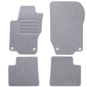 Basic Fussmatten passend für Mercedes-Benz ML-Klasse W164 2005-2011 Grau