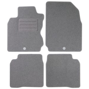 Basic Fussmatten passend für Nissan Note I [E11] 2006-2012 Grau
