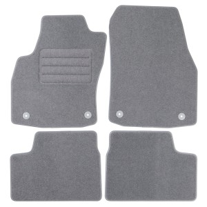 Basic Fussmatten passend für Opel Astra III H 2004-2014 Grau