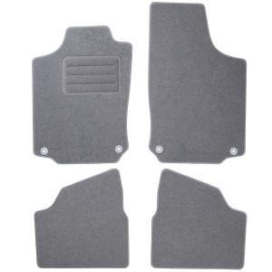 Basic Fussmatten passend für Opel Corsa C 2000-2006 Grau