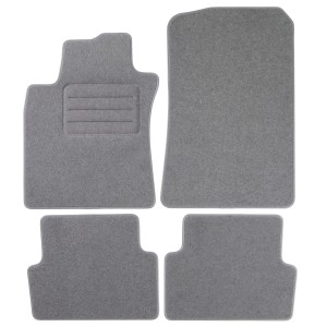 Basic Fussmatten passend für Renault Modus 2004-2012 Grau