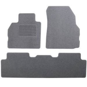 Basic Fussmatten passend für Renault Scenic II 2003-2009 Grau