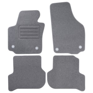 Basic Fussmatten passend für Seat Altea 2004-2015 Grau