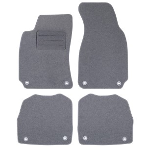 Basic Fussmatten passend für Skoda Superb I 2001-2008 Grau
