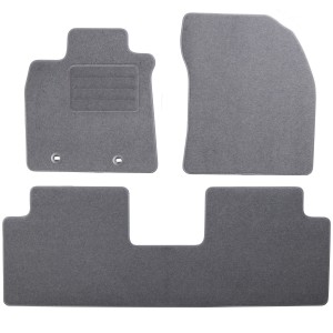 Basic Fussmatten passend für Toyota Avensis III 2008-2018 Grau