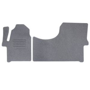 Basic Fussmatten passend für VW Crafter I 2006-2016 Grau