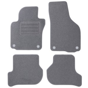Basic Fussmatten passend für VW Golf VI 2008-2013 Grau