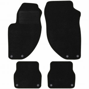 Basic Fussmatten passend für Alfa Romeo 166 1998-2007 Schwarz