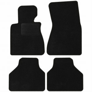 Basic Fussmatten passend für BMW 7 E65 2001-2008 Schwarz