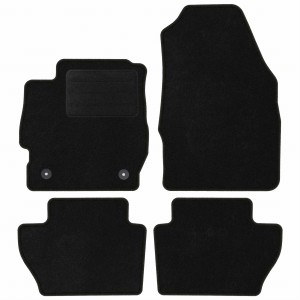 Basic Fussmatten passend für Ford Ka III (Ka+) 2016- Schwarz