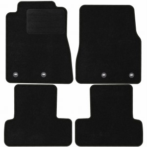 Basic Fussmatten passend für Ford Mustang V FL 2009-2013 Schwarz