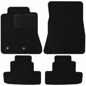 Basic Fussmatten passend für Ford Mustang VI 2013- Schwarz