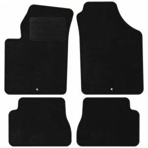 Basic Fussmatten passend für Kia Picanto I 2003-2011 Schwarz