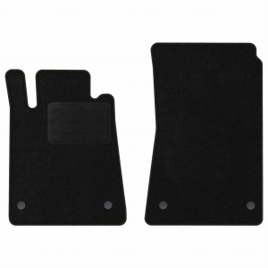 Basic Fussmatten passend für Mercedes-Benz SLK R171 2004-2011 Schwarz