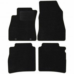 Basic Fussmatten passend für Nissan Pulsar 2014-2018 Schwarz