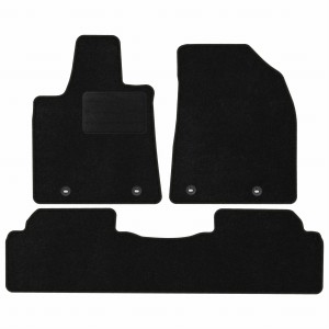 Basic Fussmatten passend für Lexus RX III 2008-2015 Schwarz