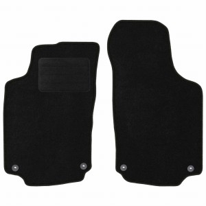 Basic Fussmatten passend für Opel Tigra II TwinTop 2004-2009 Schwarz