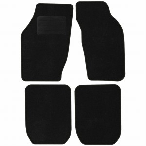 Basic Fussmatten passend für Saab 900 I Cabrio 1985-1994 Schwarz