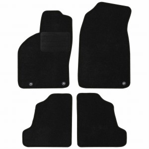 Basic Fussmatten passend für Saab 93 I 1998-2002 Schwarz
