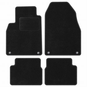 Basic Fussmatten passend für Saab 93 II 2002-2008 Anthrazit