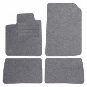 Basic Fussmatten passend für Renault Twingo II 2007-2014 Grau